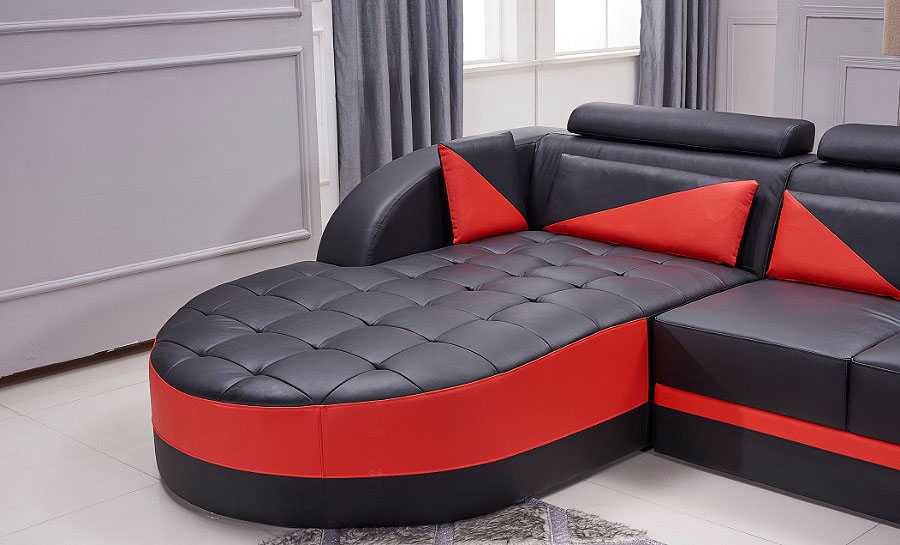 Eclipse Leather Sofa Lounge Set
